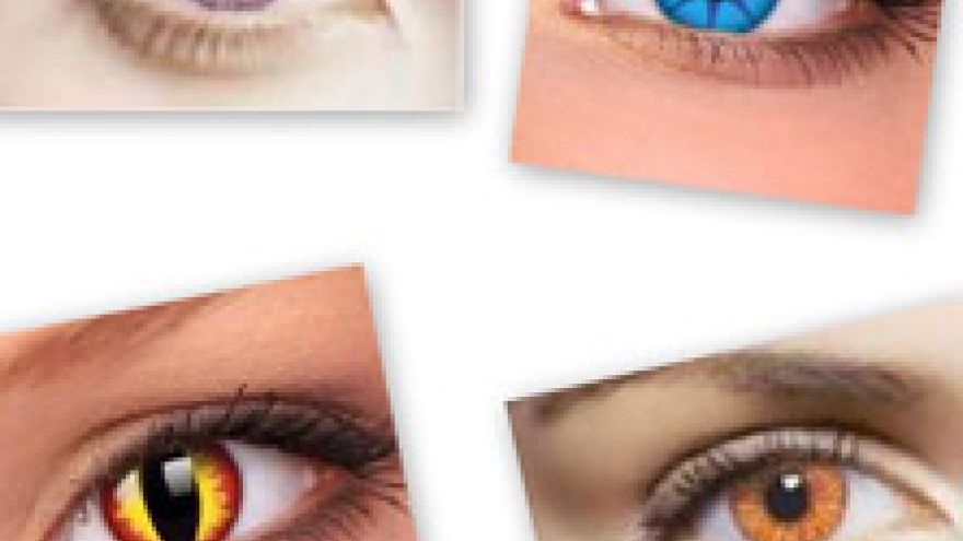 Soczewki kontaktowe Kolorowe oczy na lato