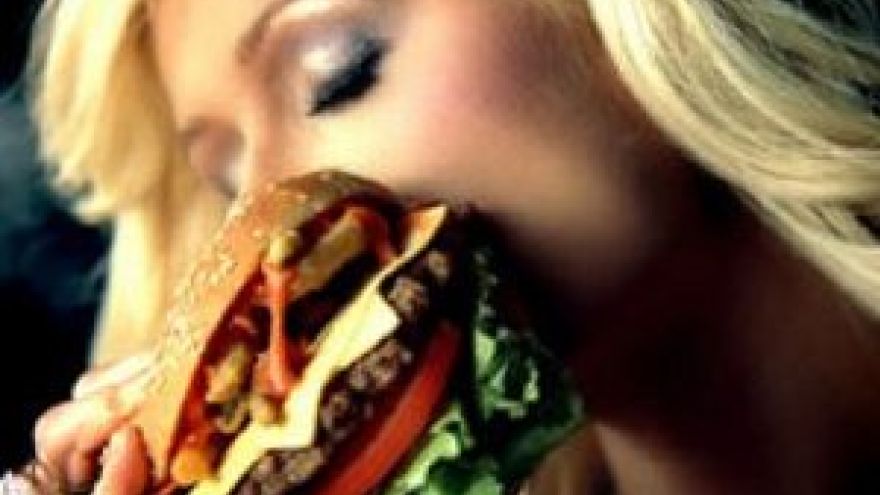 Hamburger Fast-foody i depresja
