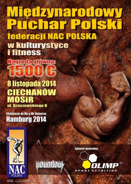 Międzynarodowy Puchar Polski federacji NAC w kulturystyce i fitness