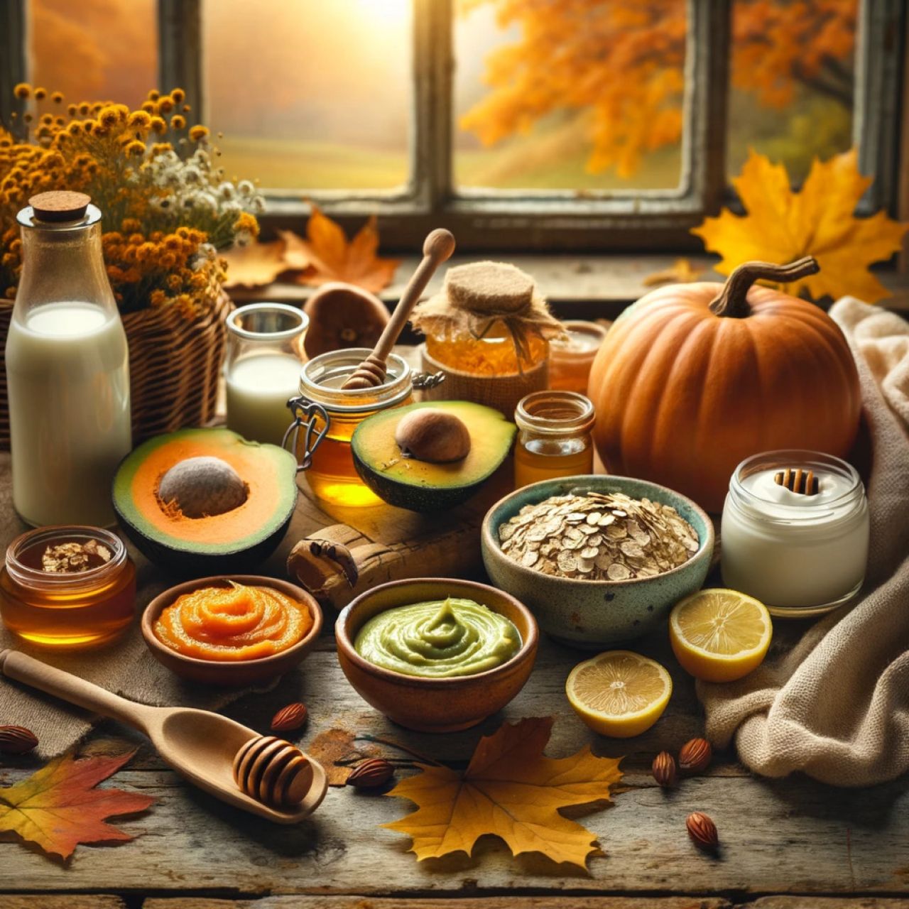 Domowe maseczki - naturalne piękno jesienią