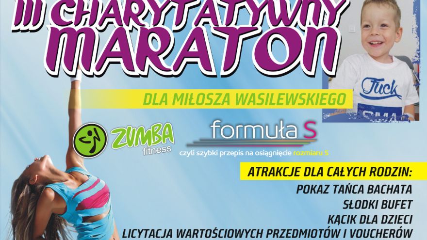 Zumba III Charytatywny Maraton Zumby i Formuły S dla Miłosza