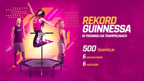 Bijemy Rekord Guinnessa w treningu na trampolinach JUMPit