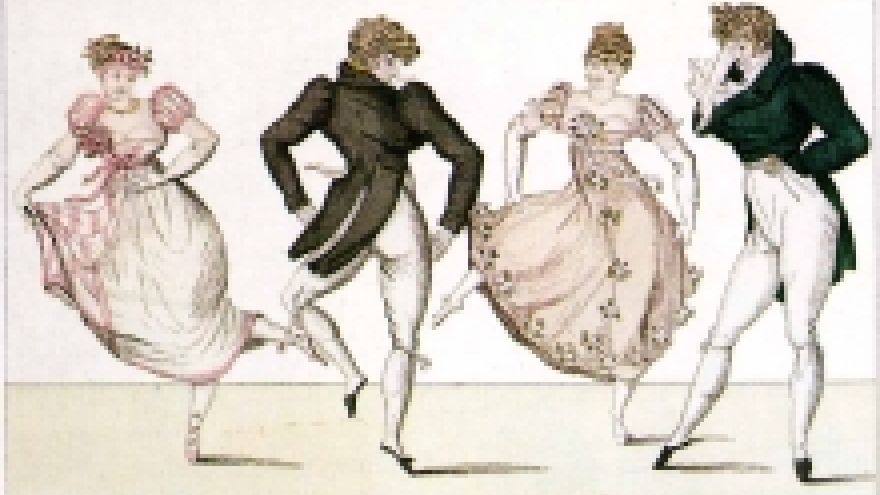 Tańce francuskie Kontredans