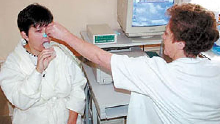 Choroby płuc Spirometria