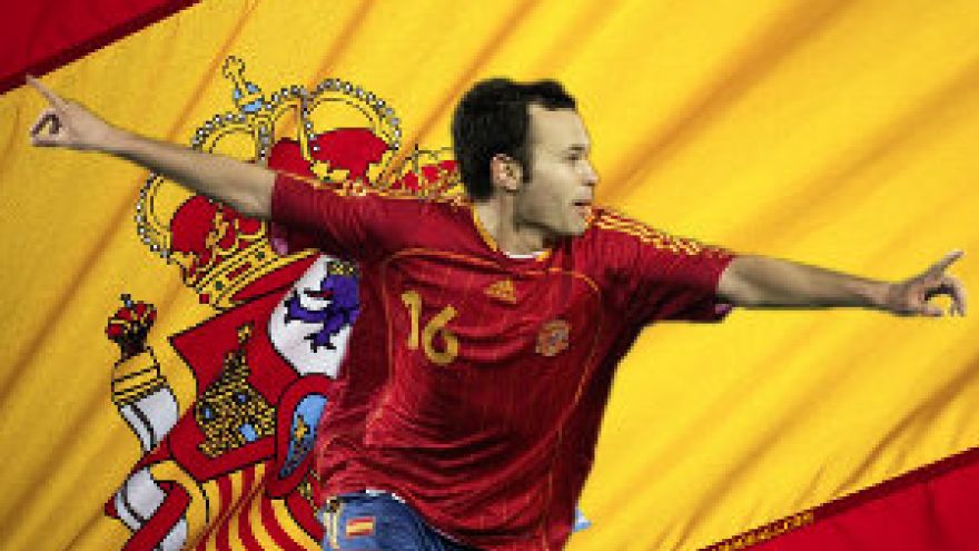 Mistrzostwa świata Andres Iniesta-bohater reprezentacji Hiszpanii