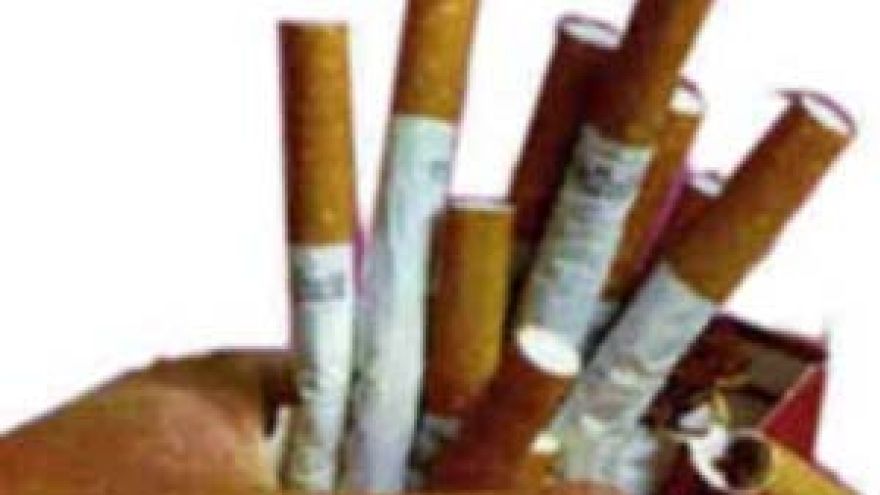 Rzucanie palenia Antynikotynowa kapsuła czasu