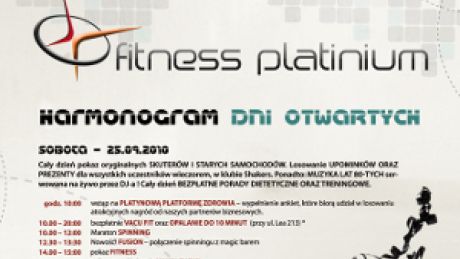 Dni Otwarte w Platinium Fitness!