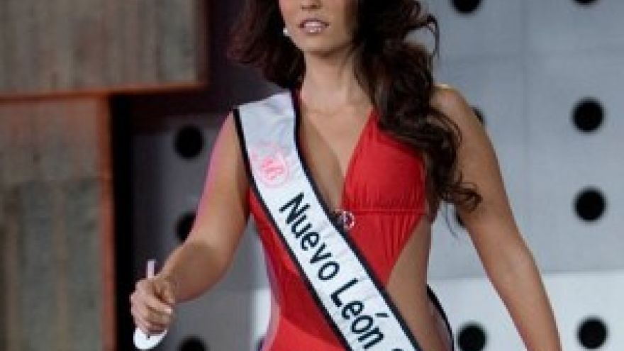 Modelka Za gruba na koronę Miss Meksyku