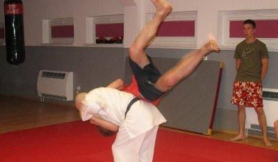Judo - początek treningu