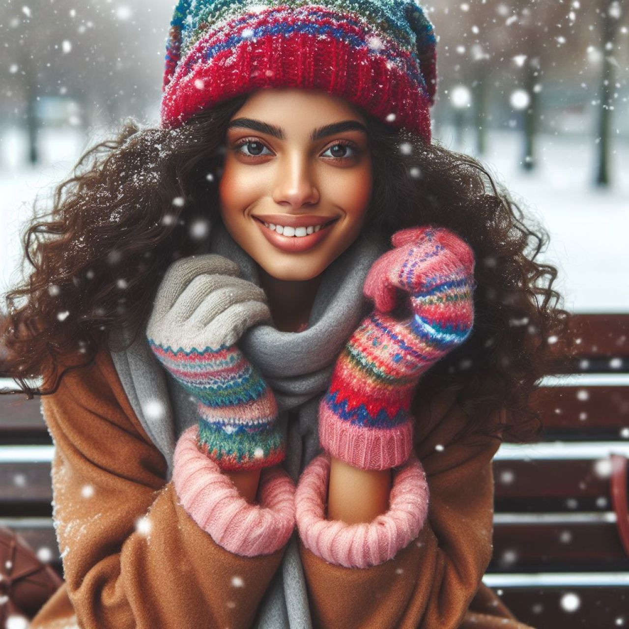 Jak dbać o włosy pod czapką zimą?