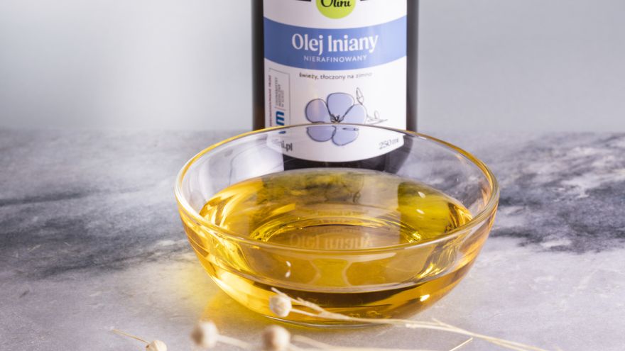 Olej lniany Złoto w płynie - olej lniany i sekret zdrowia w olejach zimnotłoczonych