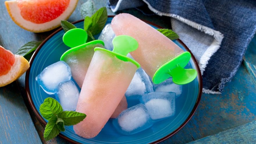 Zdrowe przepisy Herbaciane lody na letnie upały