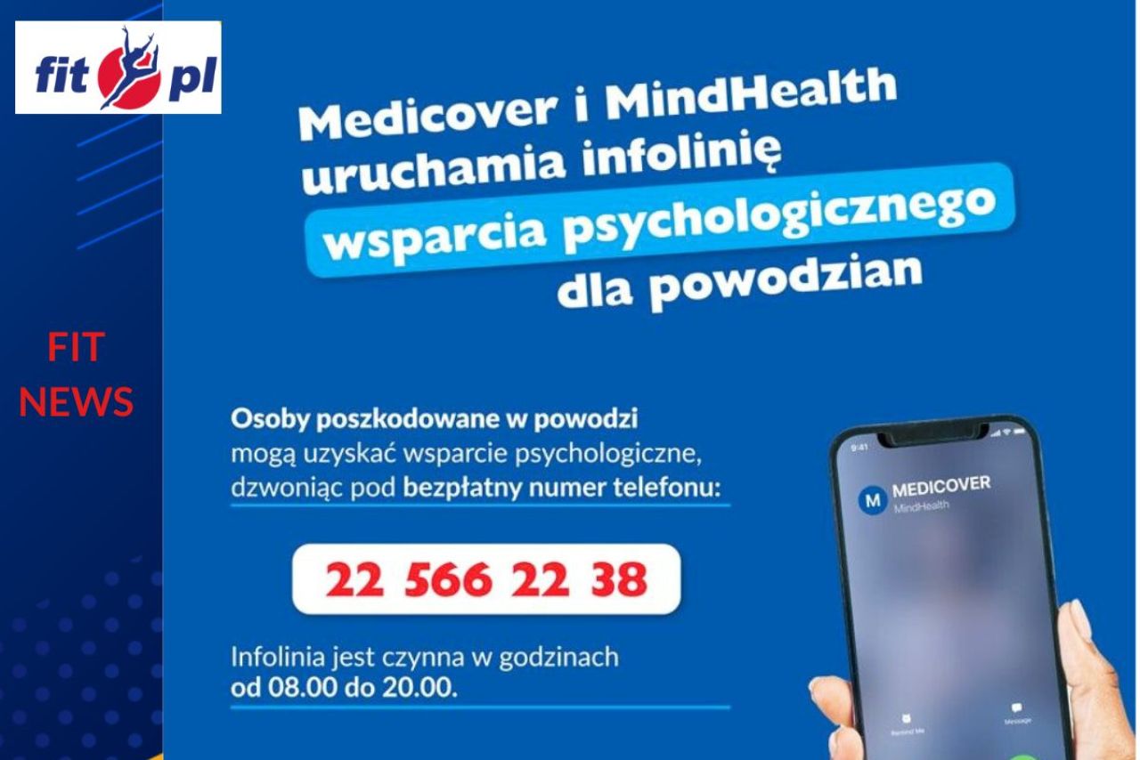 Medicover uruchamia bezpłatną infolinię wsparcia psychologicznego dla powodzian