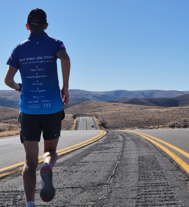 Tomasz Sobania przebiegł całe Stany Zjednoczone. „Polski Forrest Gump” pokonał 125 maratonów w 139 dni