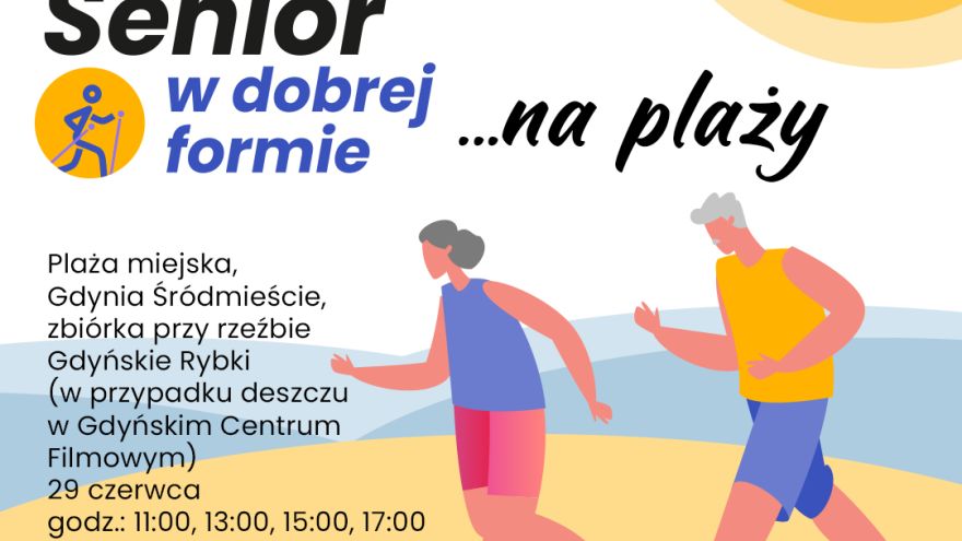 Senior Gdynia Design Days: Ruch w sztuce starzenia i bezpłatne treningi dla seniorów