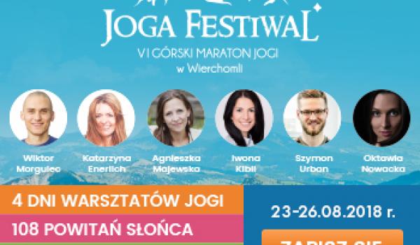 Joga Festiwal już za miesiąc