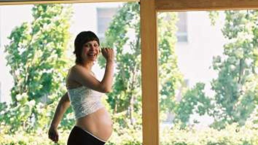 ćwiczenia dla kobiet w ciąży Aqua fitness