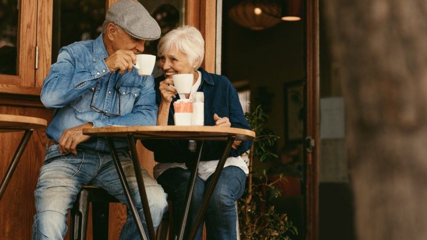 Starość Apetyt na kawę służy zdrowej starości
