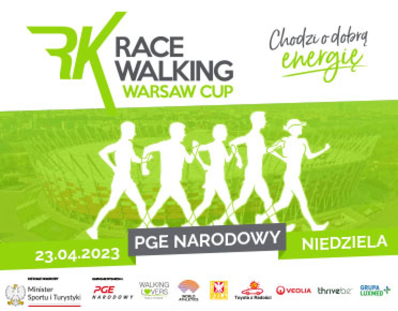 Wiosenne święto chodu w Warszawie, czyli 2. edycja Korzeniowski Warsaw Race Walking Cup 