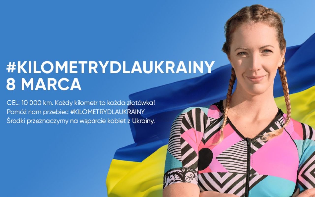 #kilometryDlaUkrainy - Kuba Wesołowski zachęca do udziału w biegu charytatywnym na rzecz kobiet