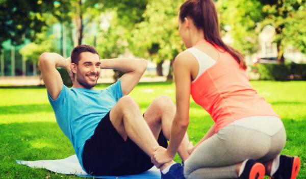 Ćwiczenia w plenmerze z partnerem