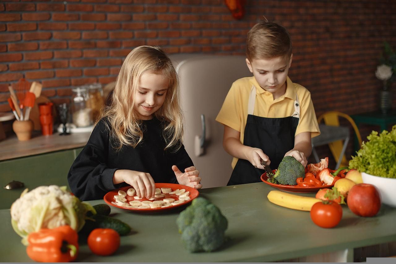 Warzywa i owoce w diecie dziecka